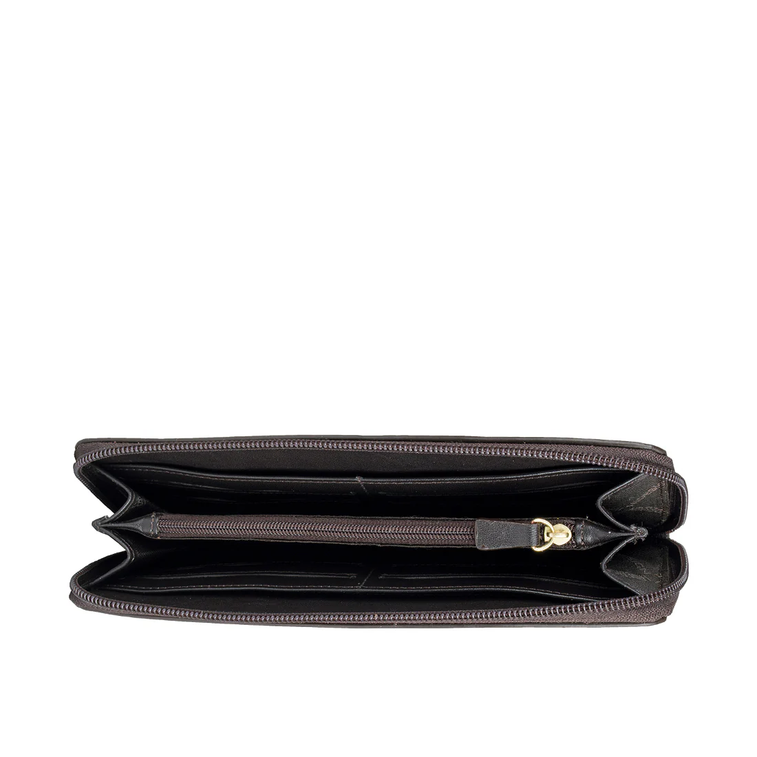Fl Naomi W1 Brown Leather Zip Around Wallet - Image 5