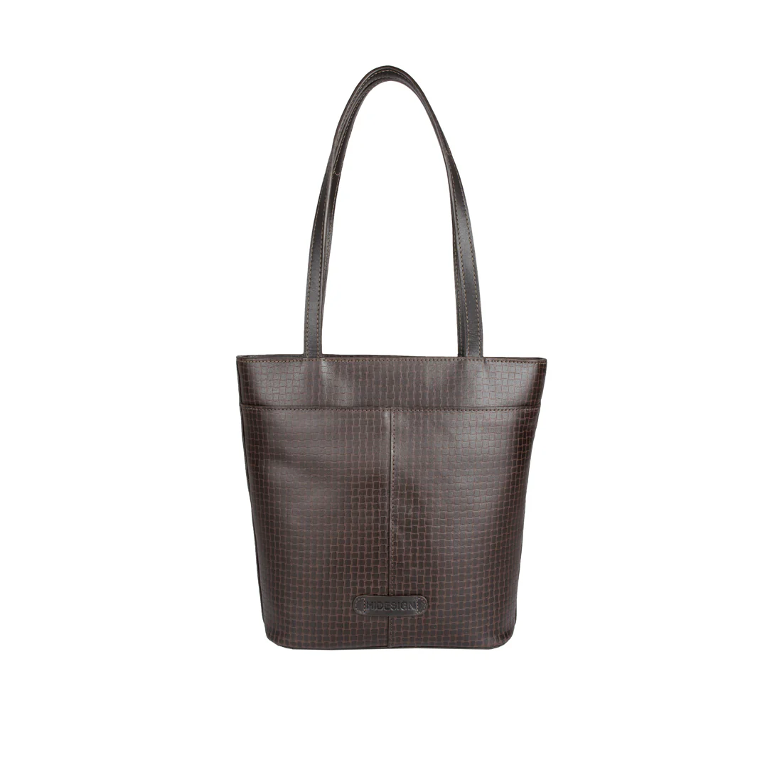 Fl Naomi Brown Leather Shoulder Bag - Image 3