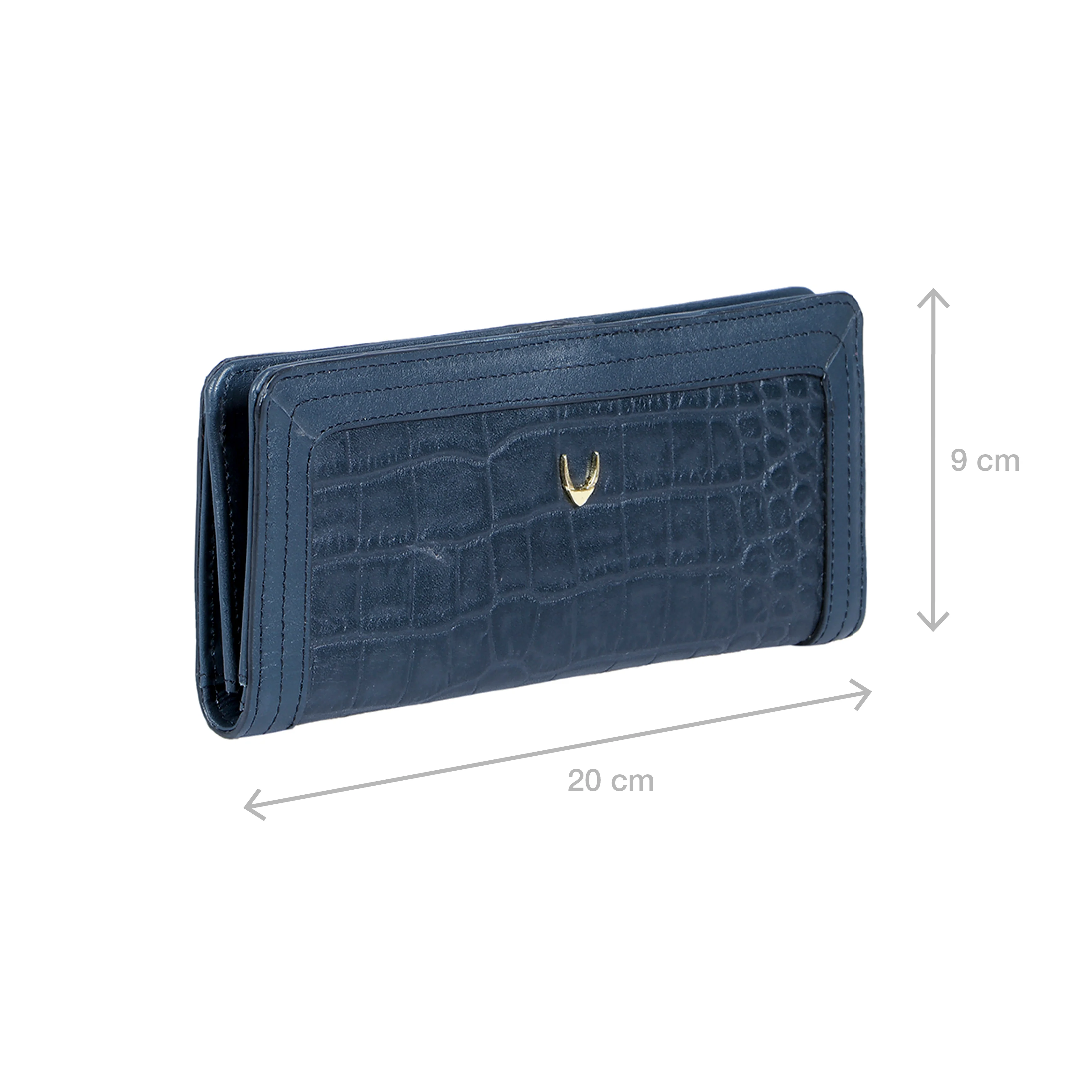Fl Natalia W1 Blue Leather Bi-Fold Wallet - Image 3