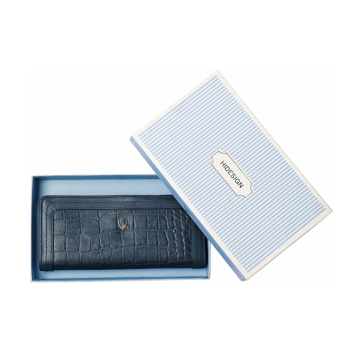 Fl Natalia W1 Blue Leather Bi-Fold Wallet - Image 7