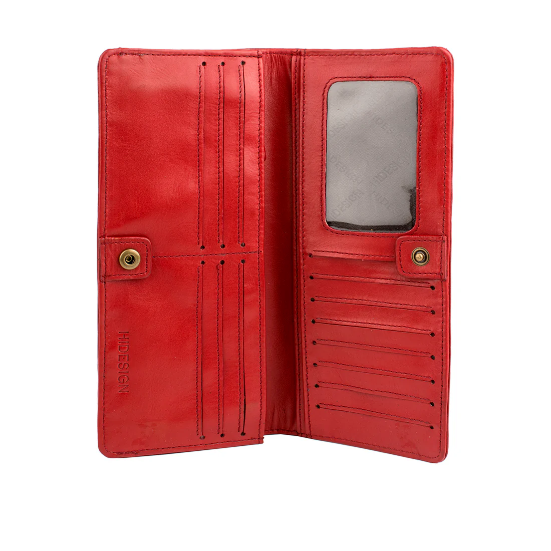 Fl Natalia W1 Red Leather Bi-Fold Wallet - Image 4