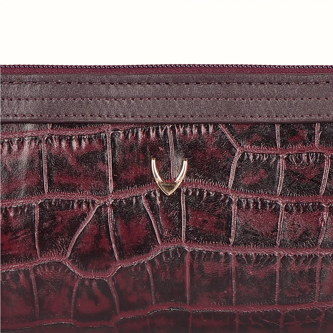 Fl Natalia W2  Purple Leather Zip Around Wallet - Image 4