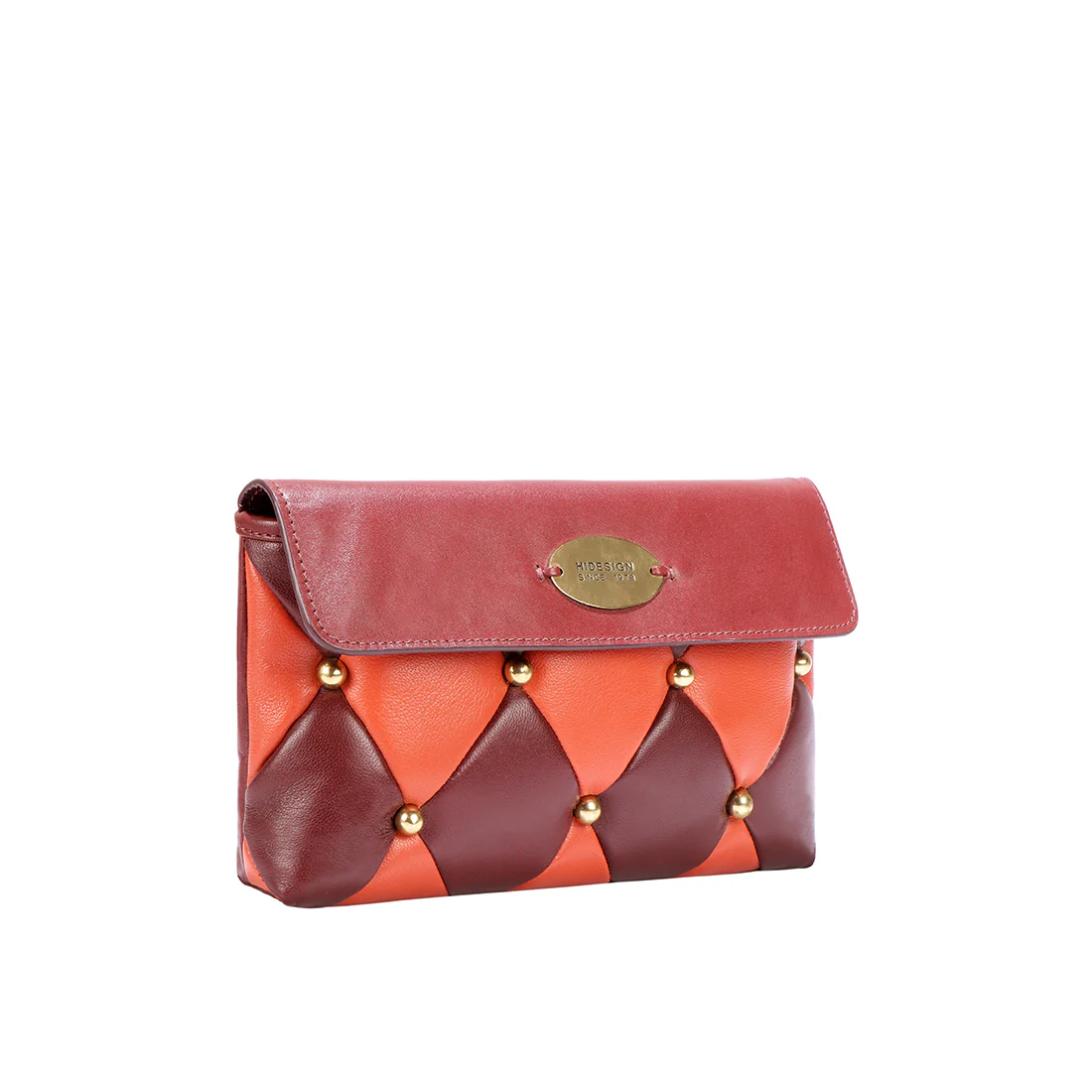 Flapper Girl 03 Marsala Leather Clutch Wallet - Image 3