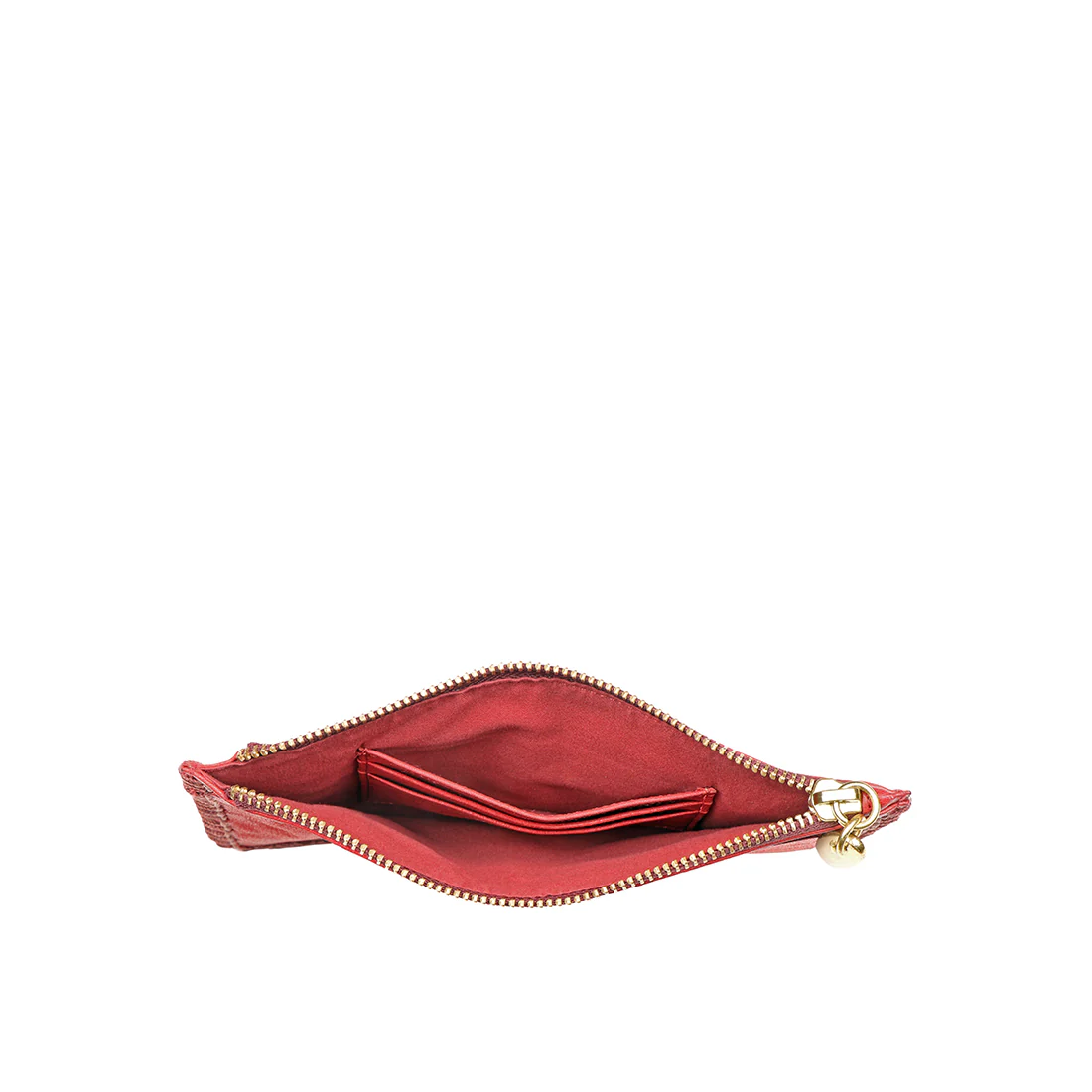 Flourish - W2 Red Leather Clutch Wallet - Image 3