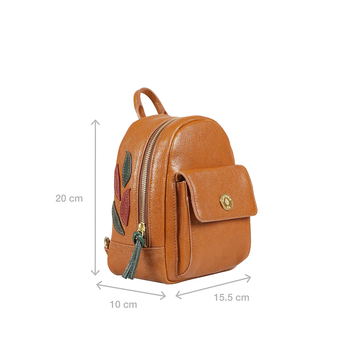 Forest 01 Tan Leather Crossbody - Image 3