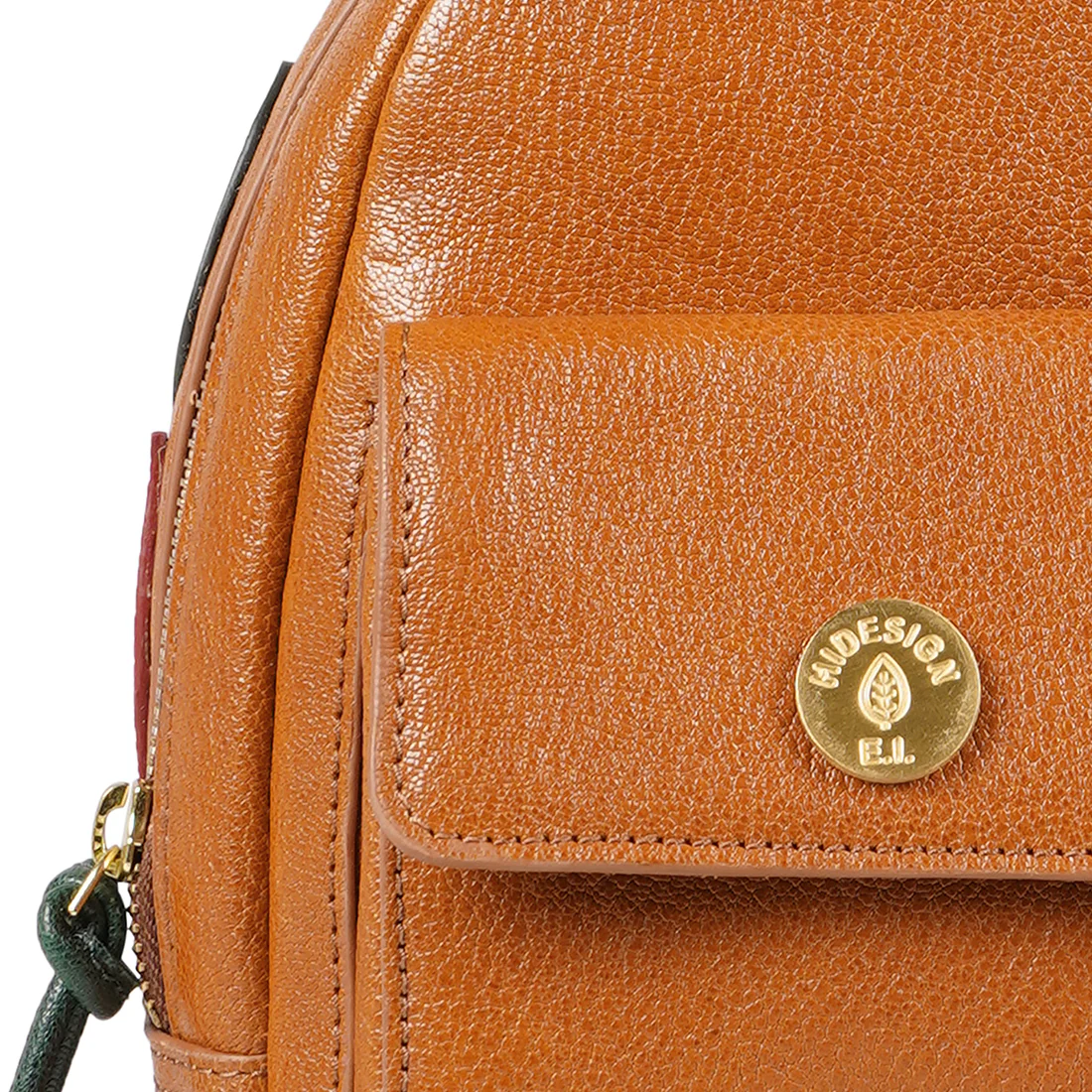 Forest 01 Tan Leather Crossbody - Image 5