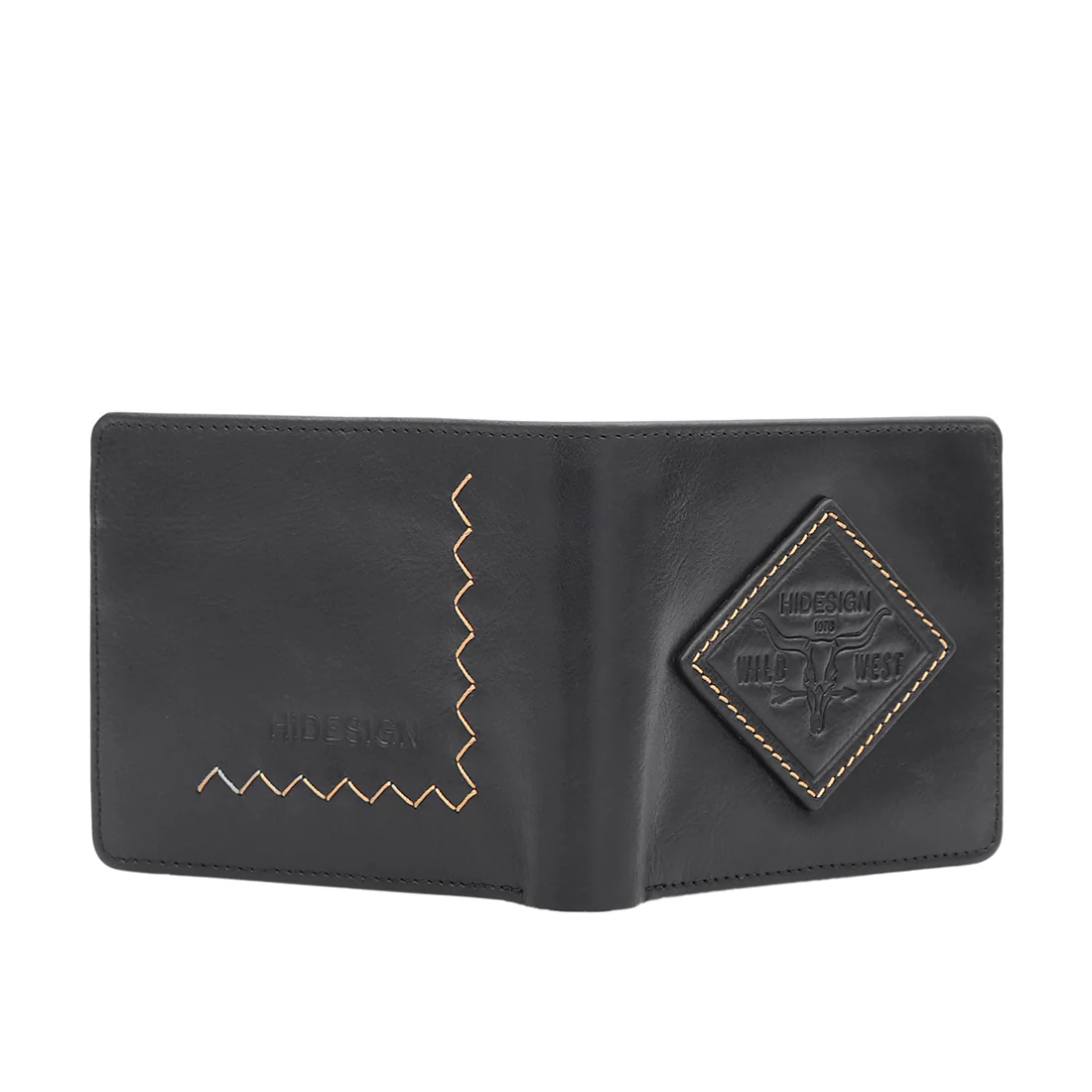 Fort Worth W4 Black Leather Bi-Fold Wallet - Image 6