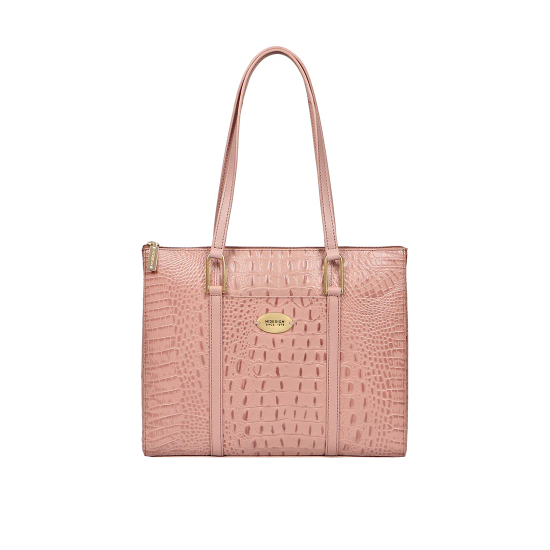 Fuschia 02 Sb Pink Leather Tote Bag - Image 2