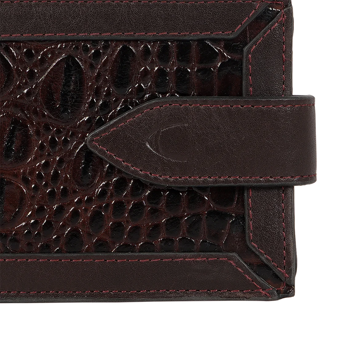 Gangnam W4 Brown Leather Bi-Fold Wallet - Image 8