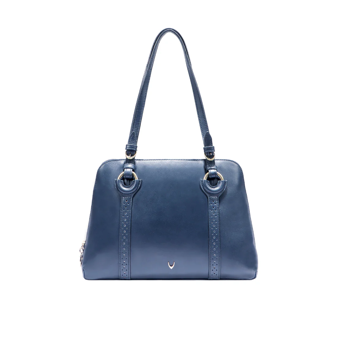Gatsby 02 Blue Leather Tote Bag - Image 2
