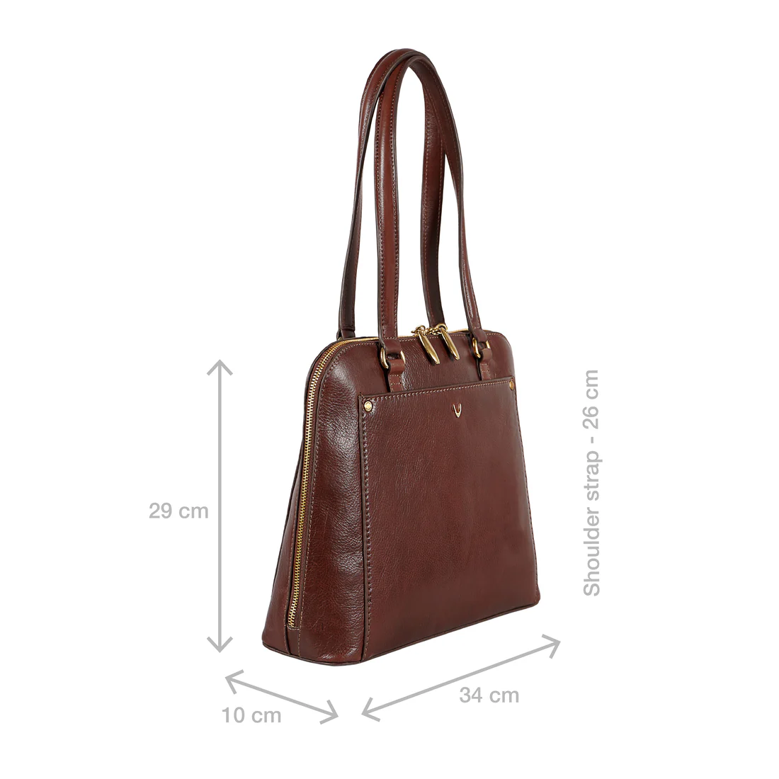 Geisha 02 Tan Leather Shoulder Bag - Image 3