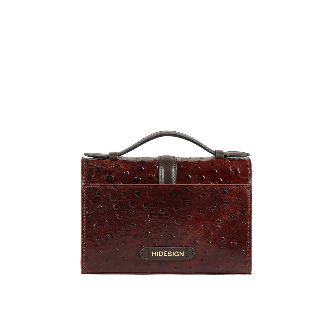 Gigi 01 Red Leather Sling Bag - Image 5