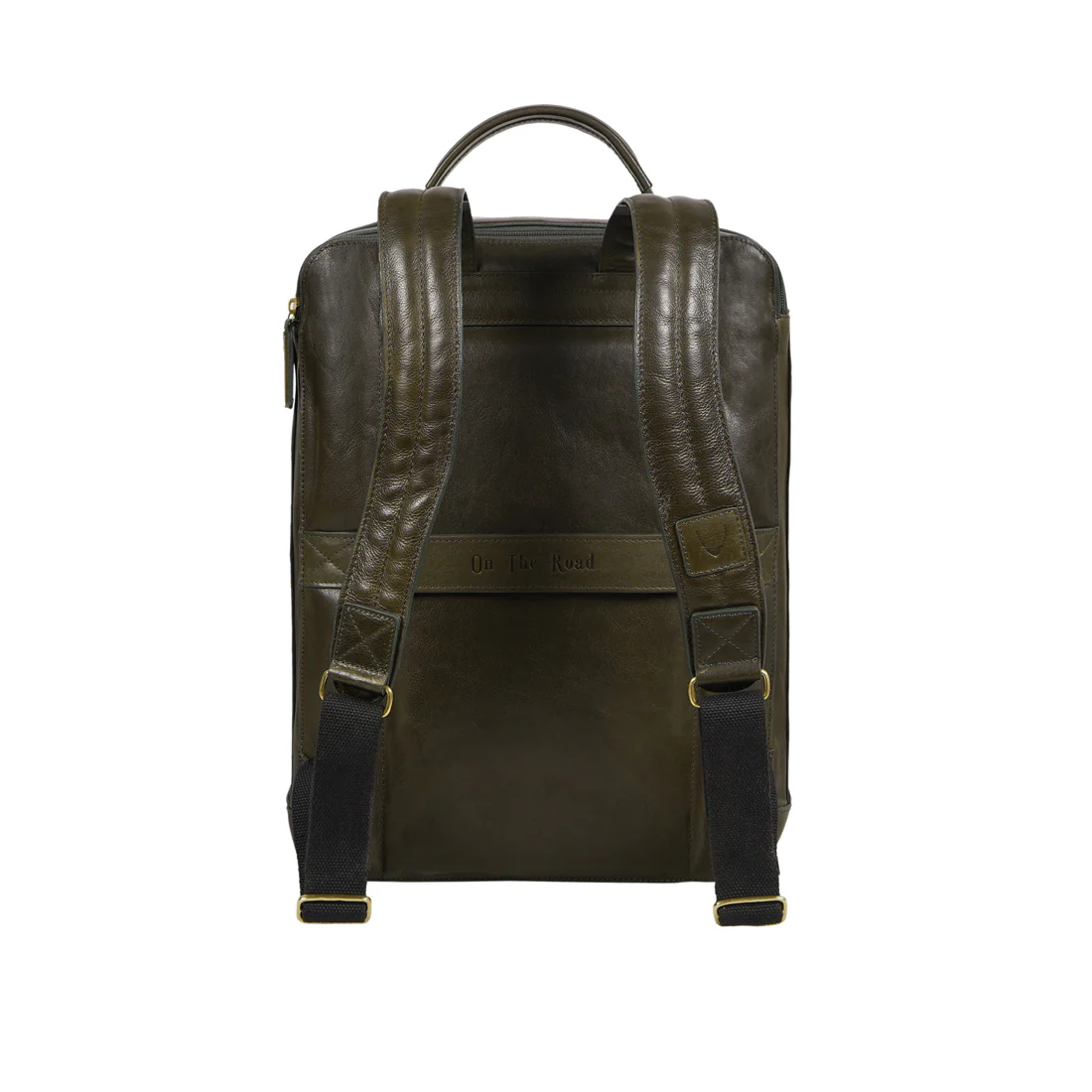 Gitano 01 Green Leather Backpack - Image 4