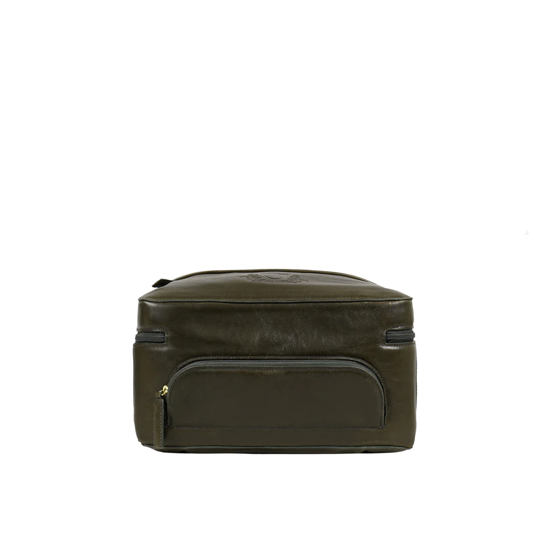 Gitano 01 Green Leather Backpack - Image 6