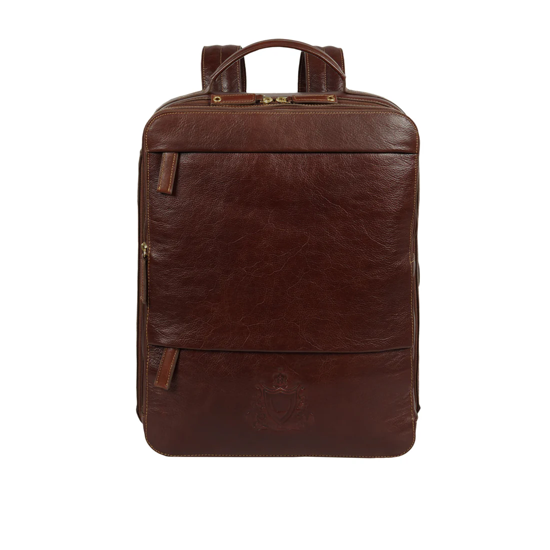 Gitano 01 Tan Leather Backpack