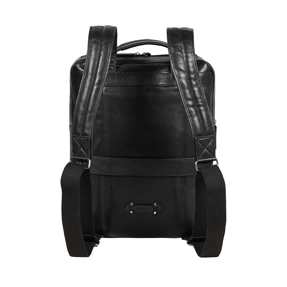 Gitano 02 Black Leather Backpack - Image 4