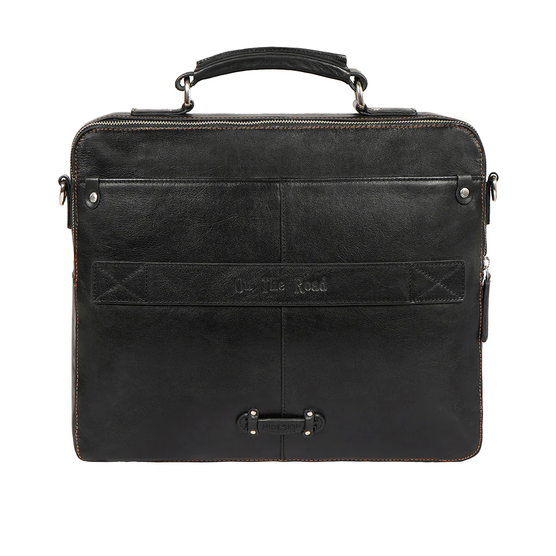 Gitano 03 Black Leather  Briefcase - Image 4