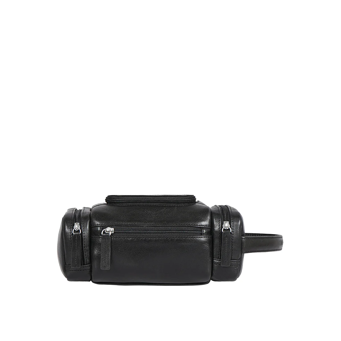 Gitano W1 Black Leather Wash Bag - Image 5