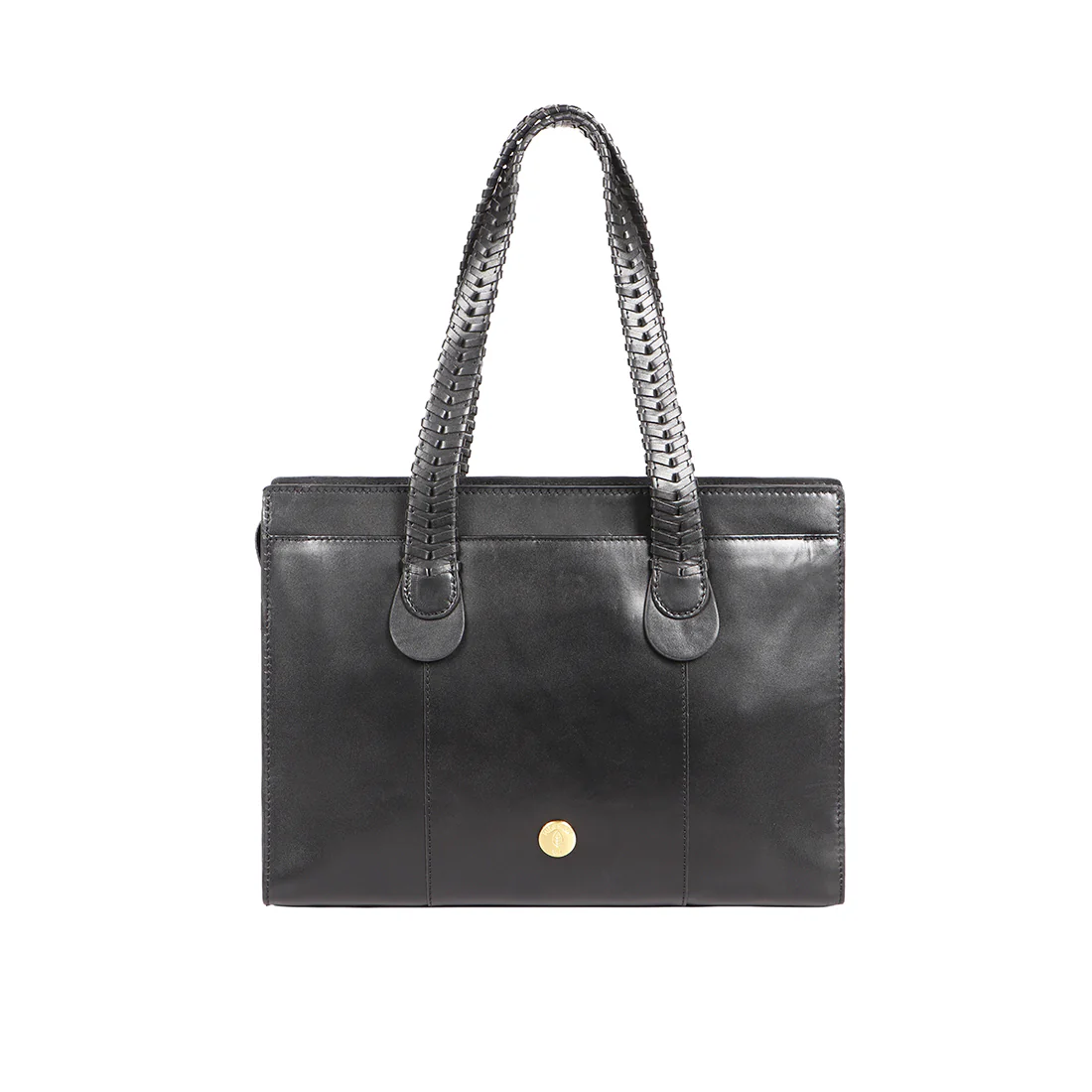 Growth - 02 Black Leather Shoulder Bag - Image 4