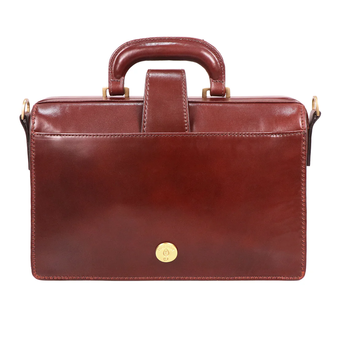 Growth - 04 Brown Leather Shoulder Bag - Image 4