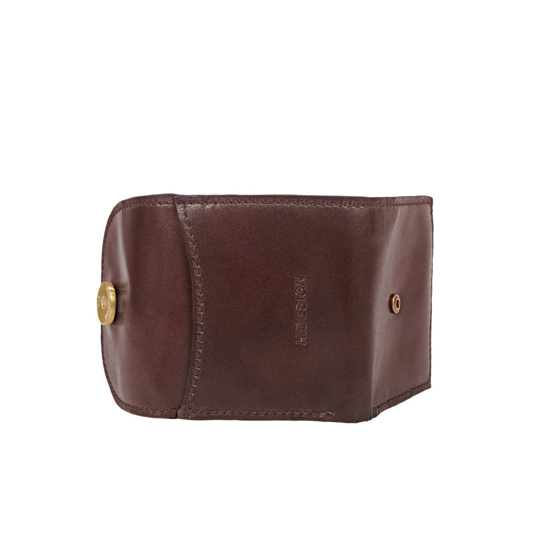 Growth - W1 Brown Leather Trifold Wallet - Image 6