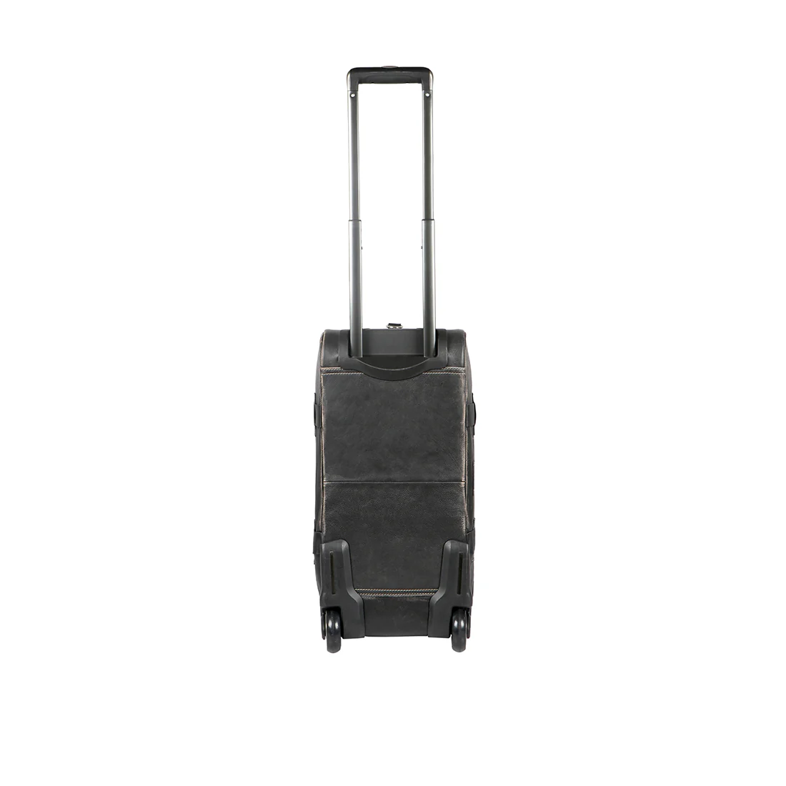 Grunge 05 Black Leather Duffle Bag - Image 6