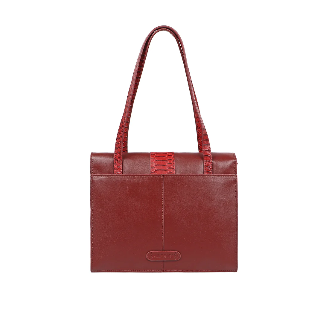 Gwen 01 Red Leather Shoulder Bag - Image 4