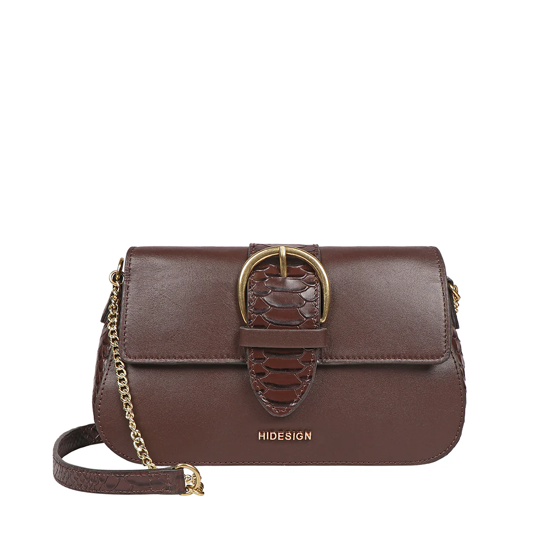 Gwen 03 Brown Leather Sling Bag - Image 2