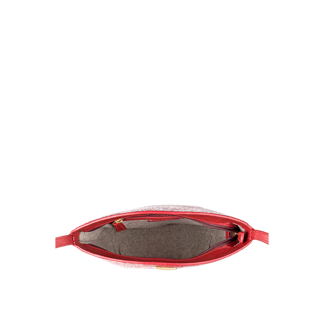 Hamburg Red Leather Crossbody - Image 4