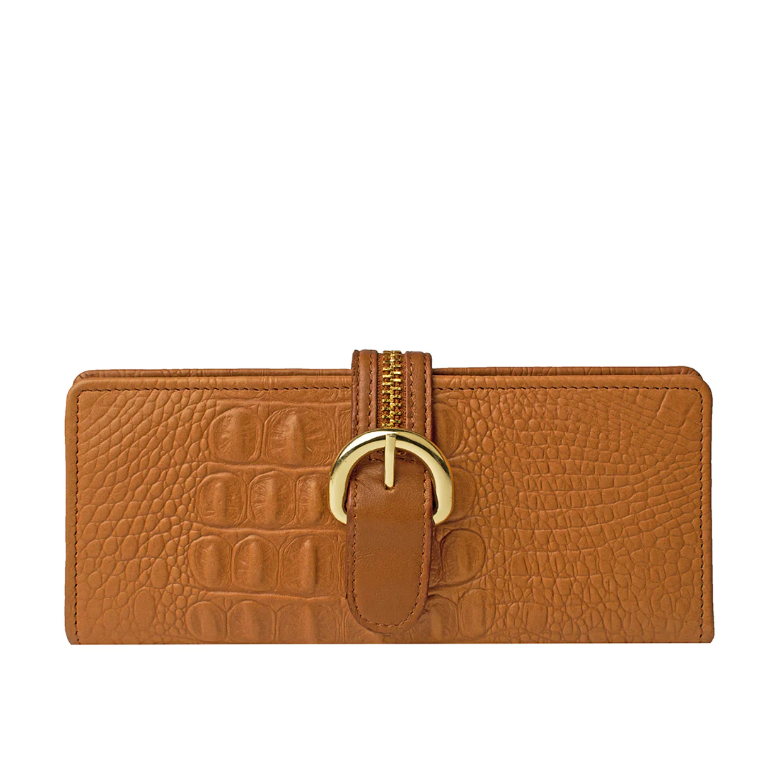 Harajuku W1 Tan Leather Bi-Fold Wallet