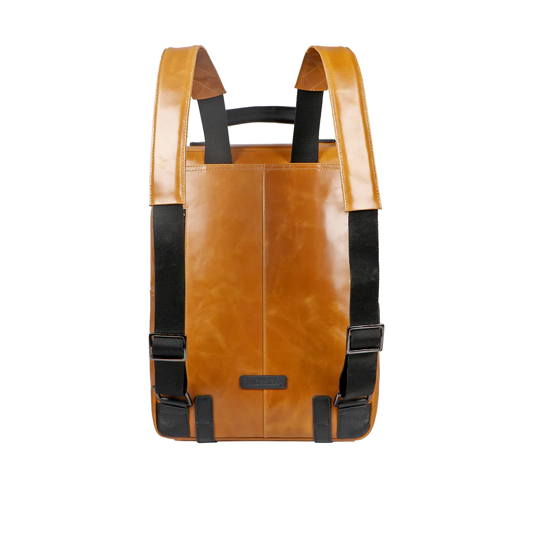 Hard Rock 03 Tan Leather  Backpack - Image 3