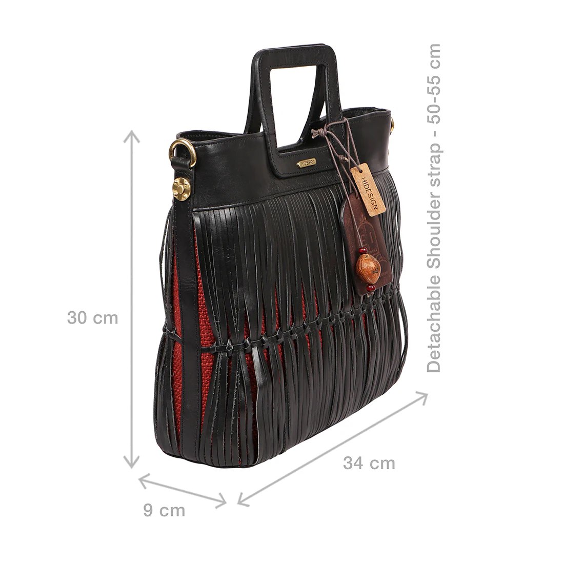 Harmony 01 L Leather Shoulder Bag - Image 3