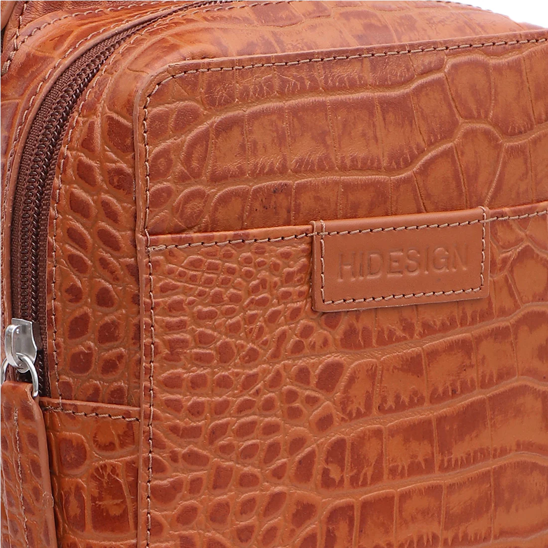 Heathrow-01 Tan Leather Crossbody - Image 5