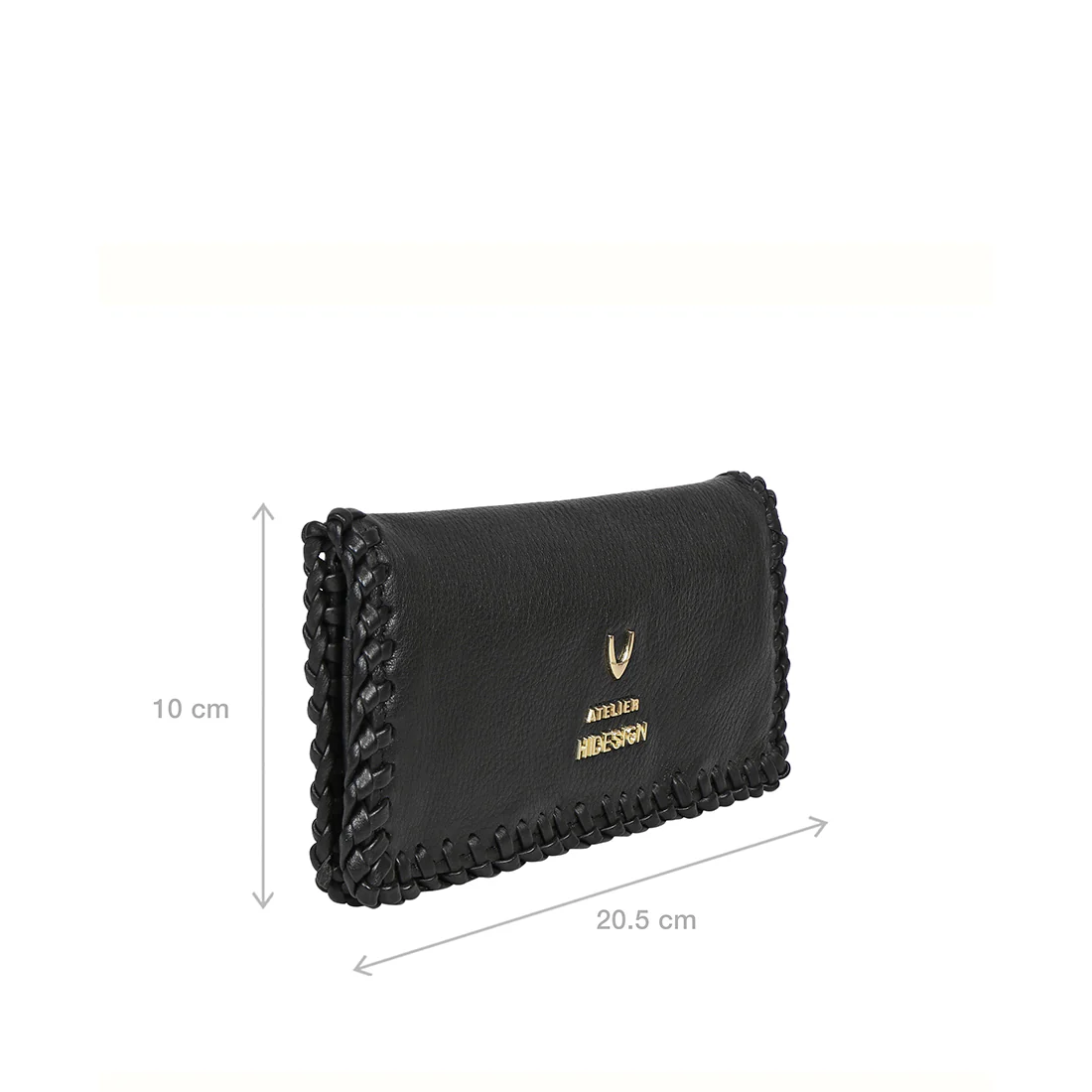 Hera W2 Black Leather Bi-Fold Wallet - Image 2