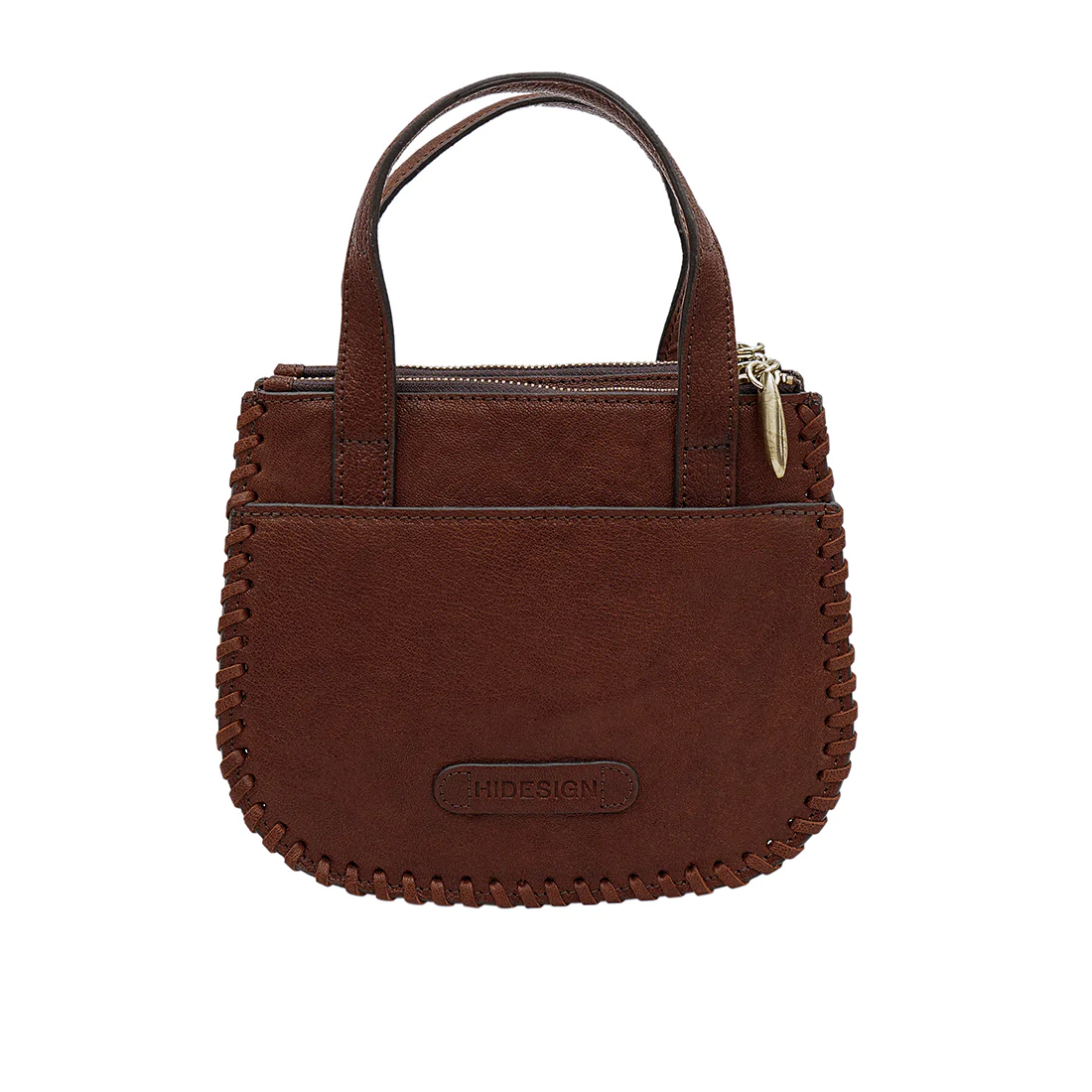 Hope 01 Brown Leather Satchel - Image 4
