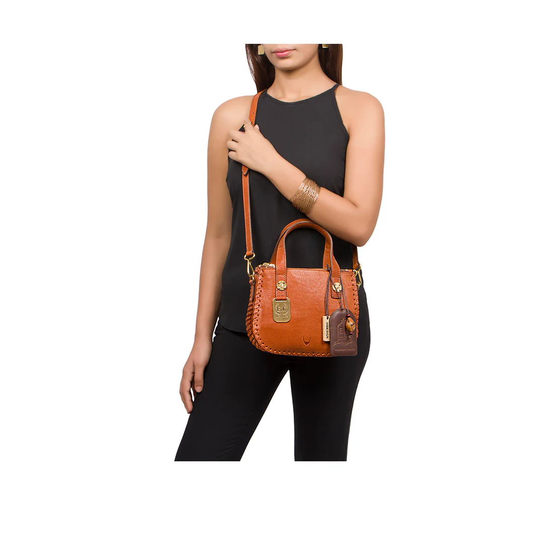 Hope 01 Tan Leather Satchel - Image 2