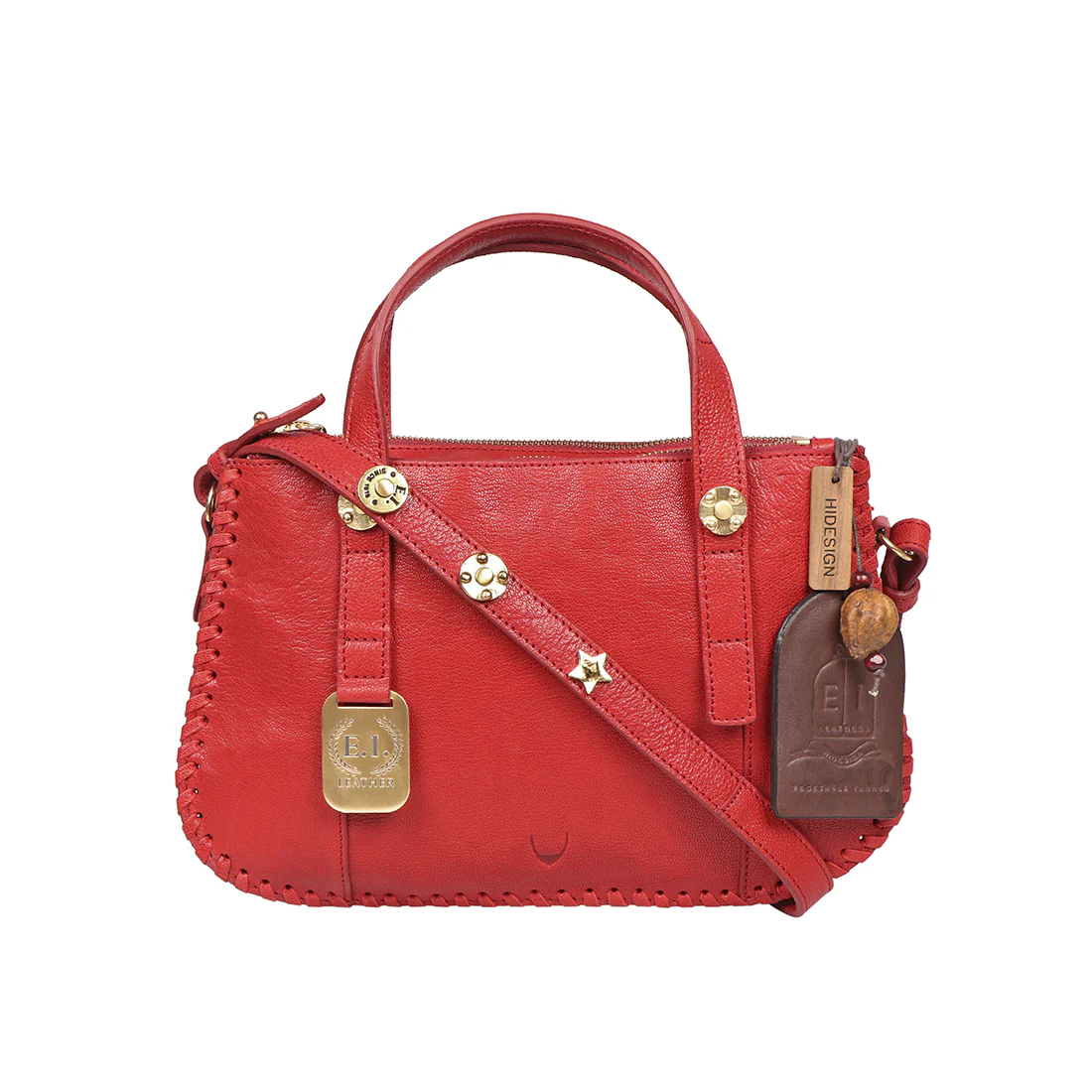 Hope 02 Red Leather Satchel