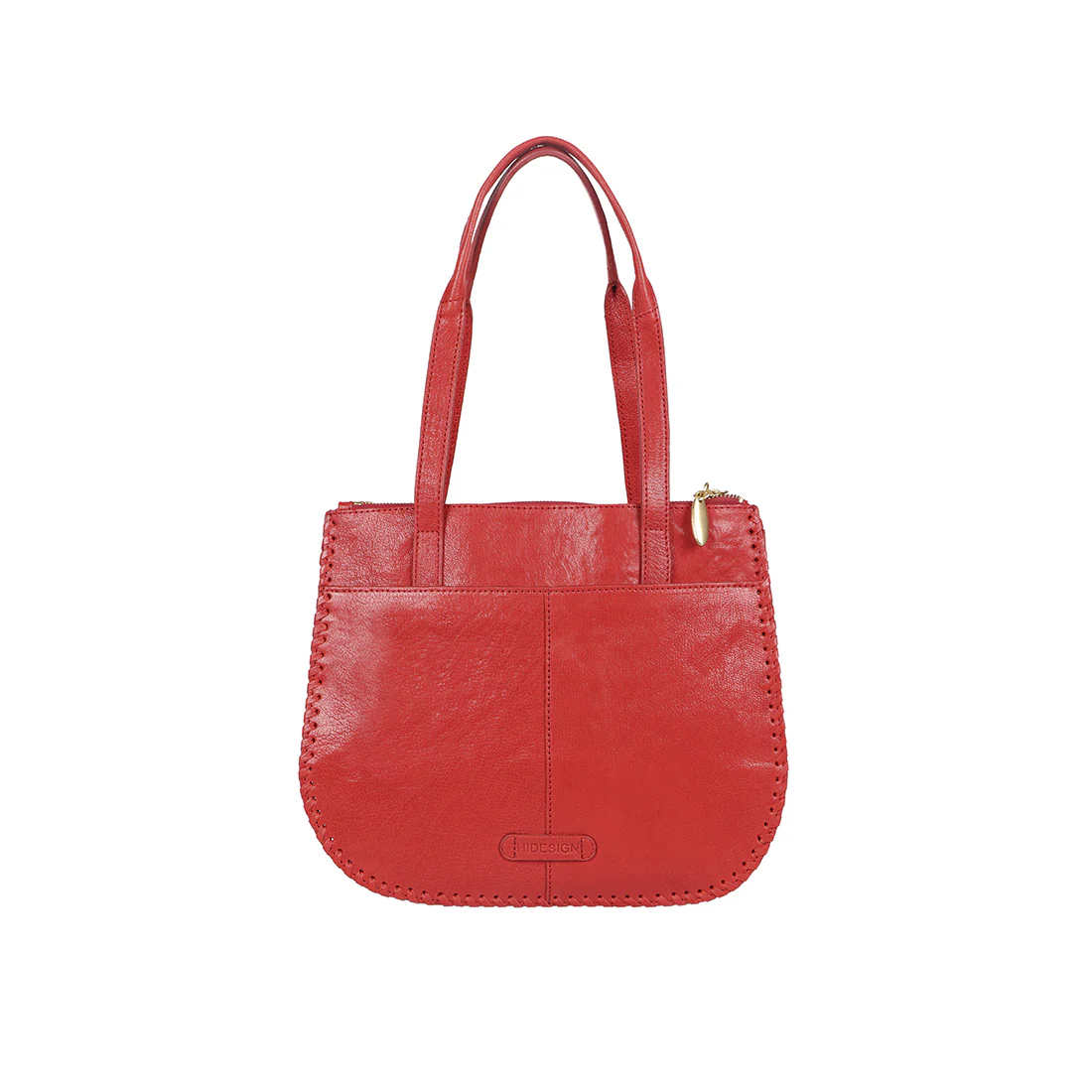 Hope 03 Red Leather Tote Bag - Image 4