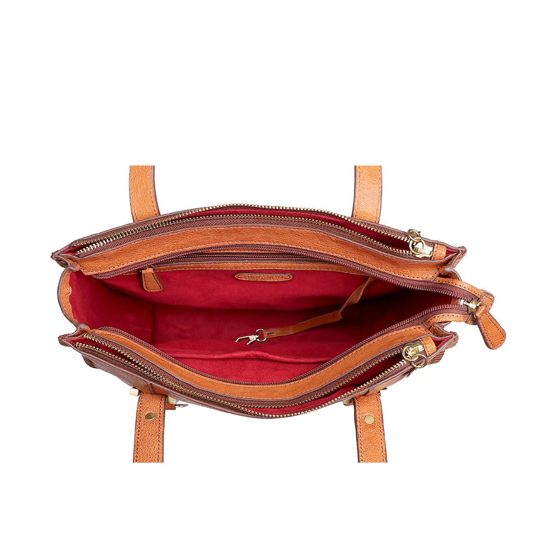 Hope 03 Tan Leather Tote Bag - Image 5
