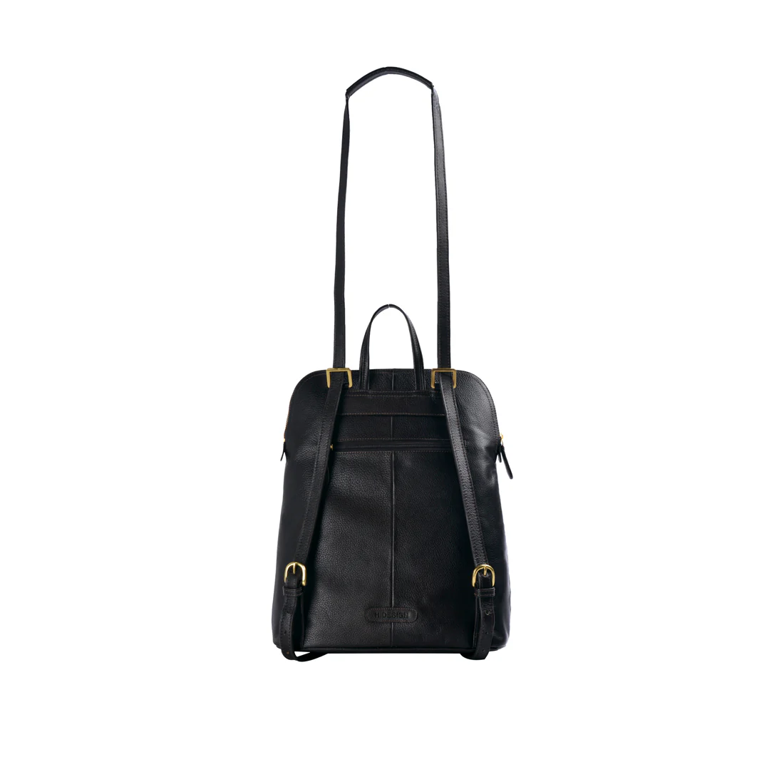 Human 01 Black Leather Backpack - Image 6