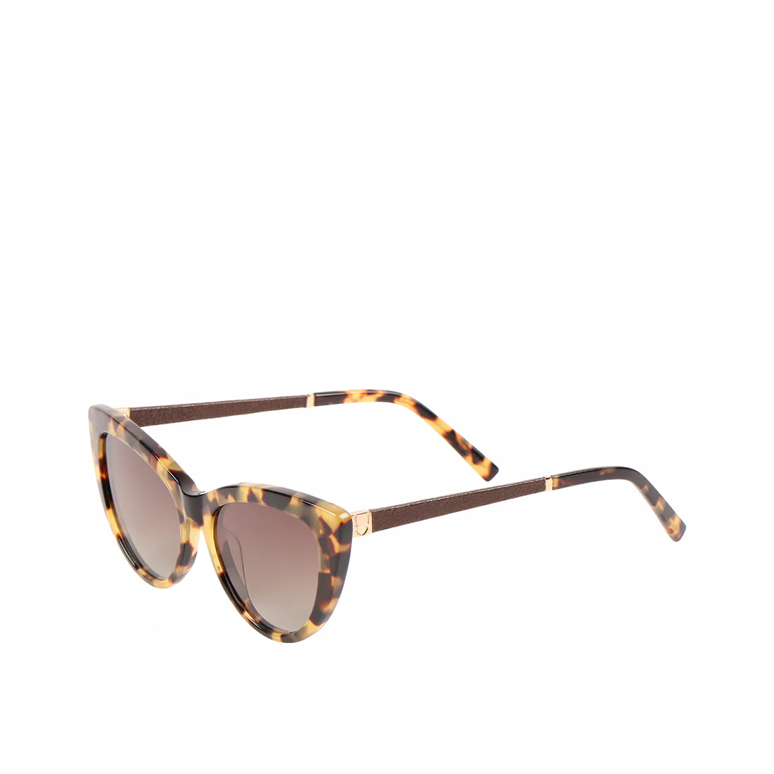Ibiza Women's Brown Cat Eye Sunglasses - Image 3