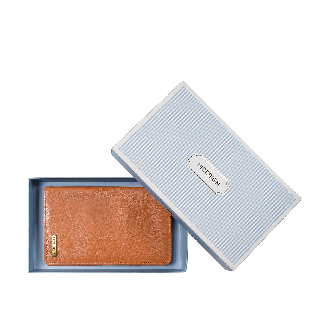 Indigo Mw2 Rf Tan Leather Passport Holder - Image 7