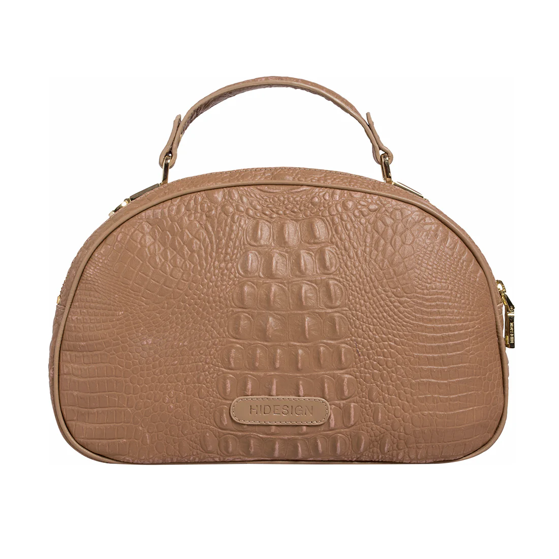 Infinite 01 Nude Leather Satchel - Image 3