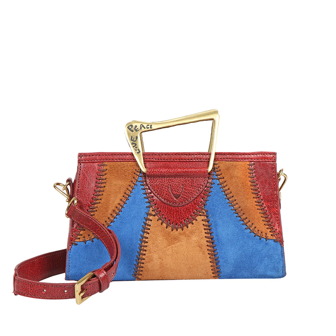 Janis 01 Red Leather Shoulder Bag - Image 2