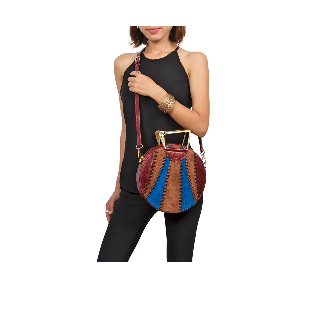 Janis 02 Red Leather Crossbody