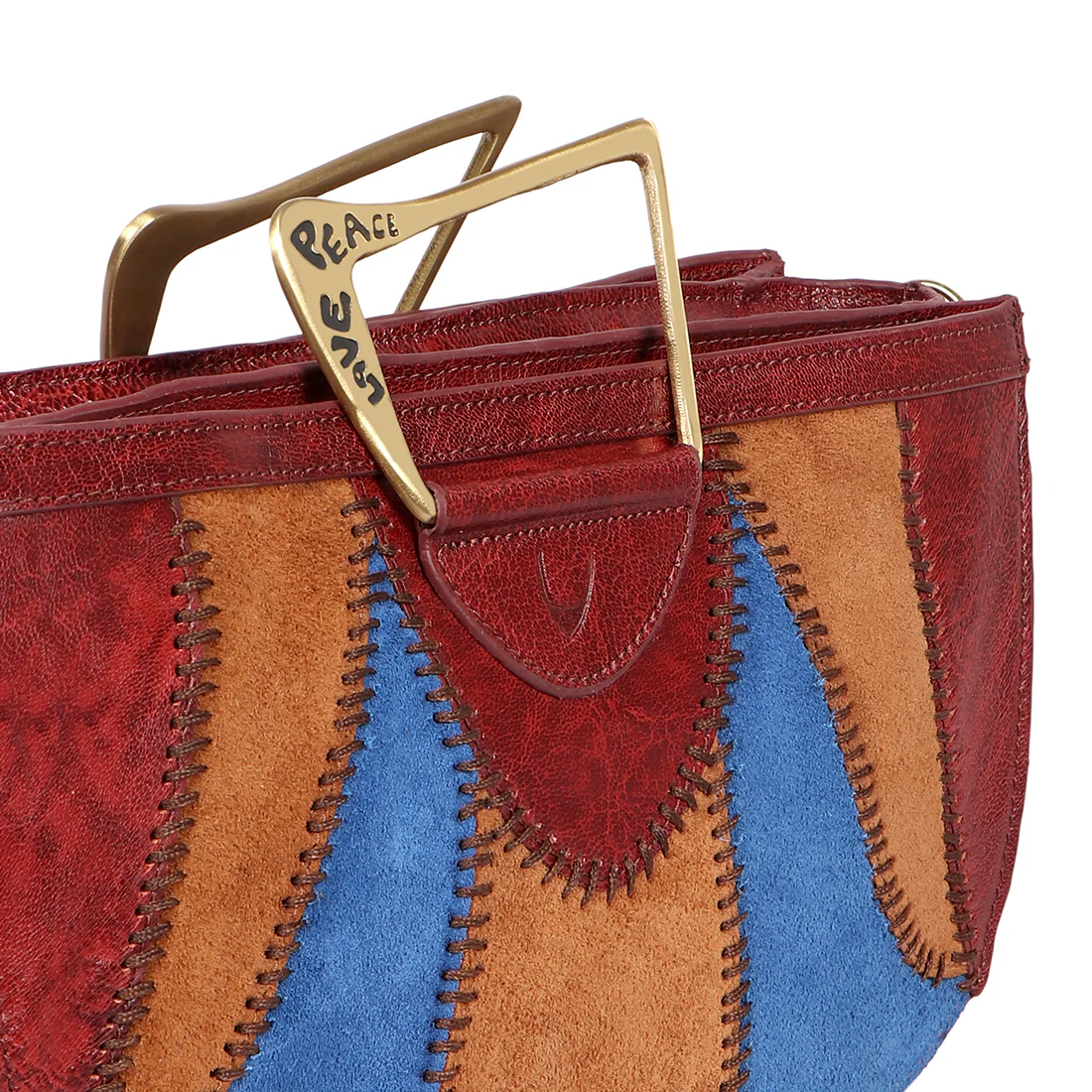 Janis 03 Red Leather Shoulder Bag - Image 4