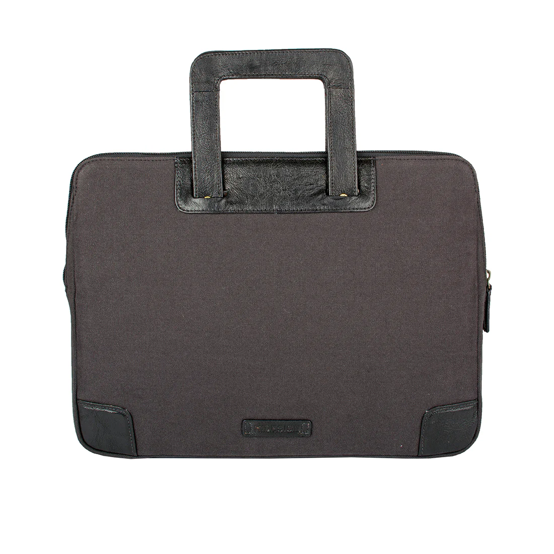 Jarawa 01 Black Leather Laptop Sleeve