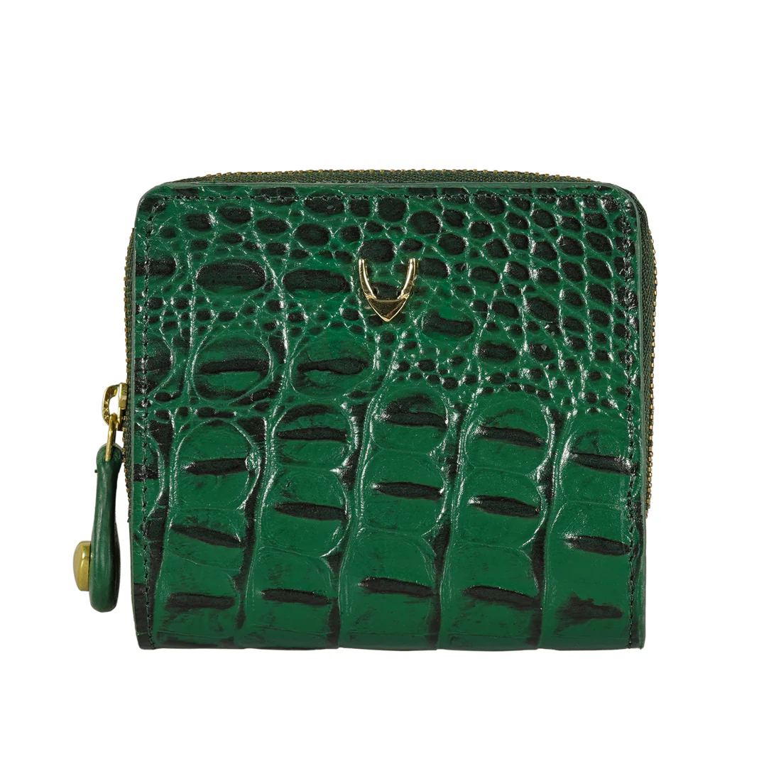 Jeju - W1 Green Leather Bi-Fold Wallet - Image 2