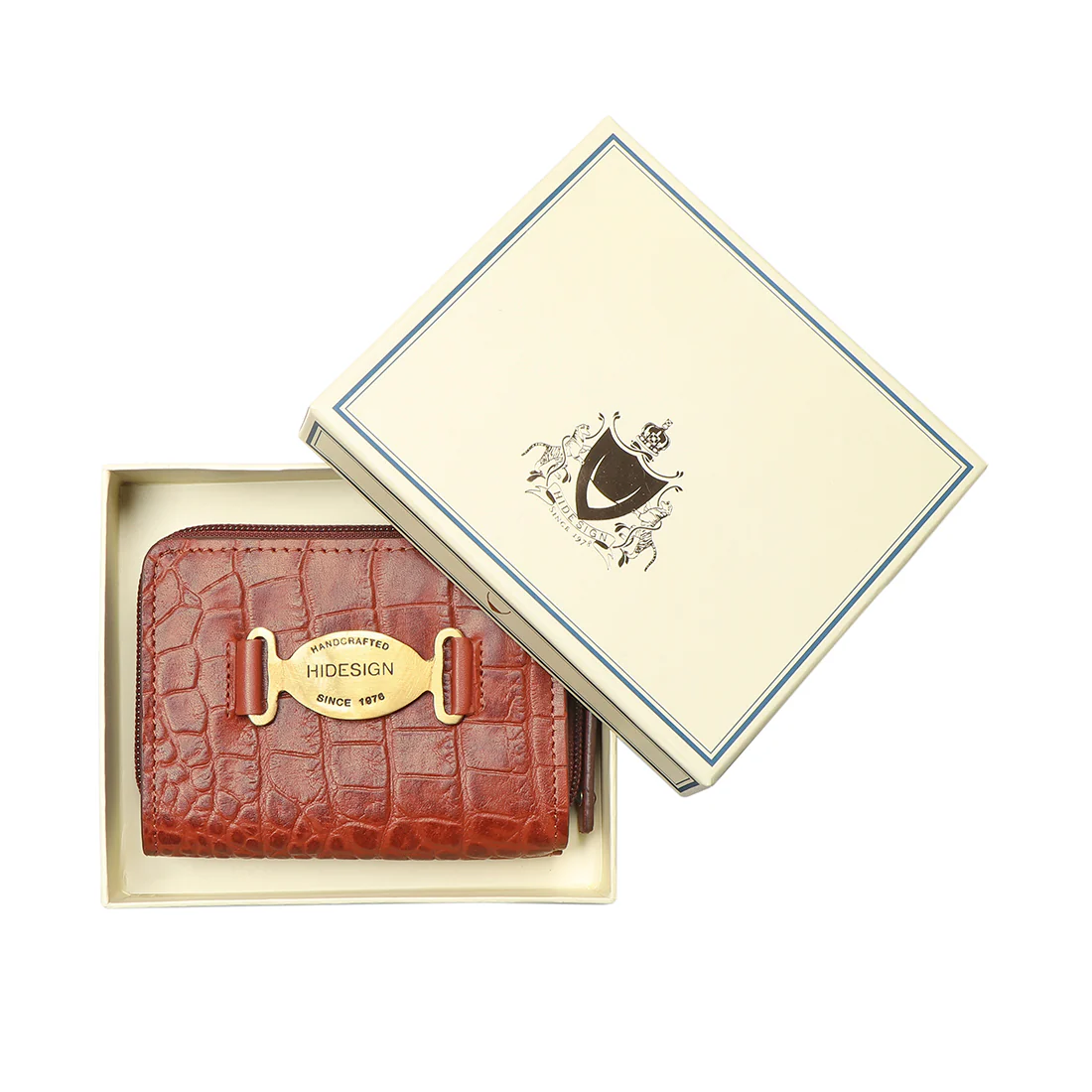 Jewel W1 Tan Leather Zip Around Wallet - Image 9