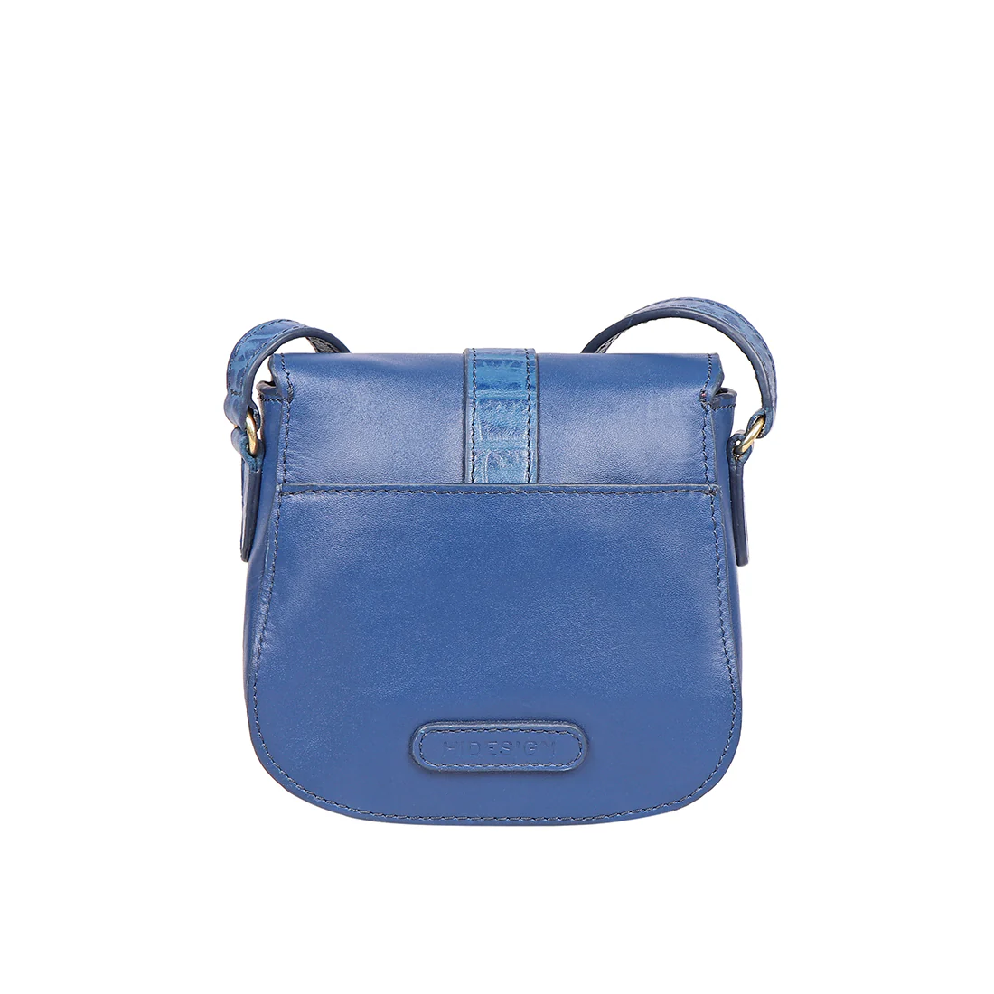 Joni 02 Blue Leather Crossbody - Image 3